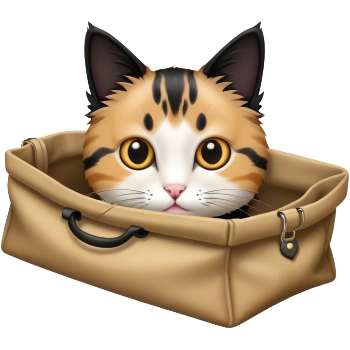 the cats out of the bag  emoji