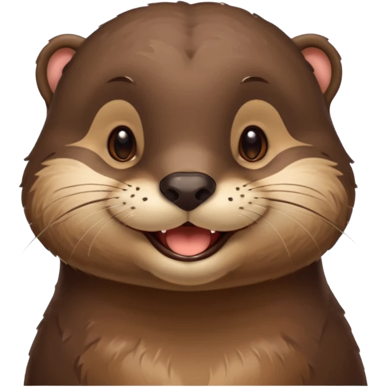 a flirty italian otter emoji