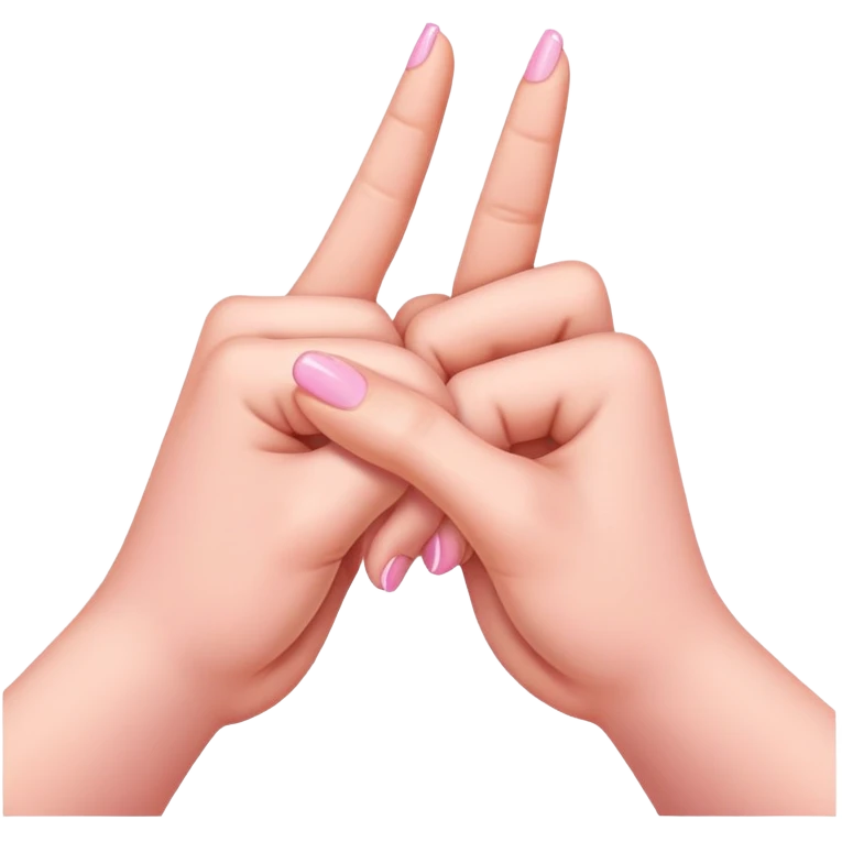 Pinky promise emoji
