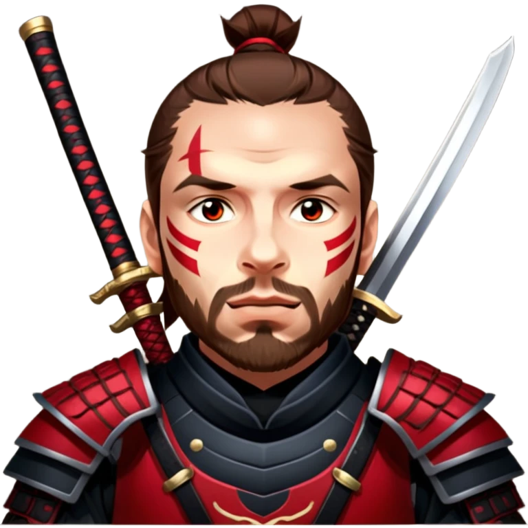 Fierce Samurai emoji