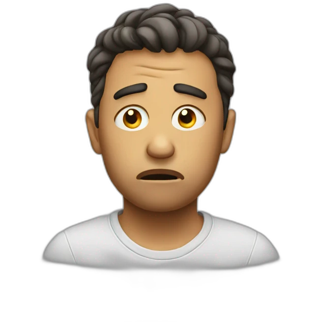 worried emoji