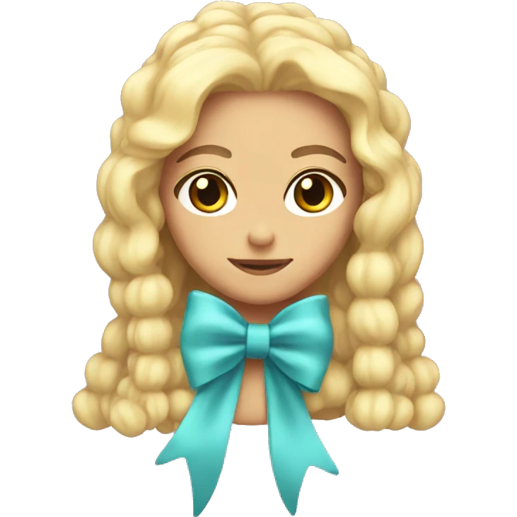 Aesthetic bow emoji