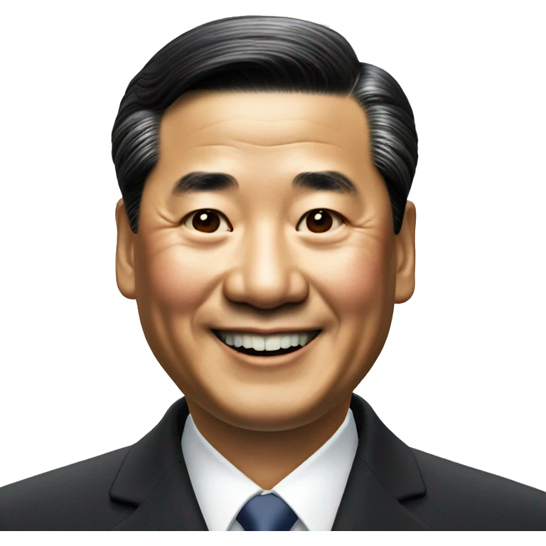 Xi Jinping with smile emoji