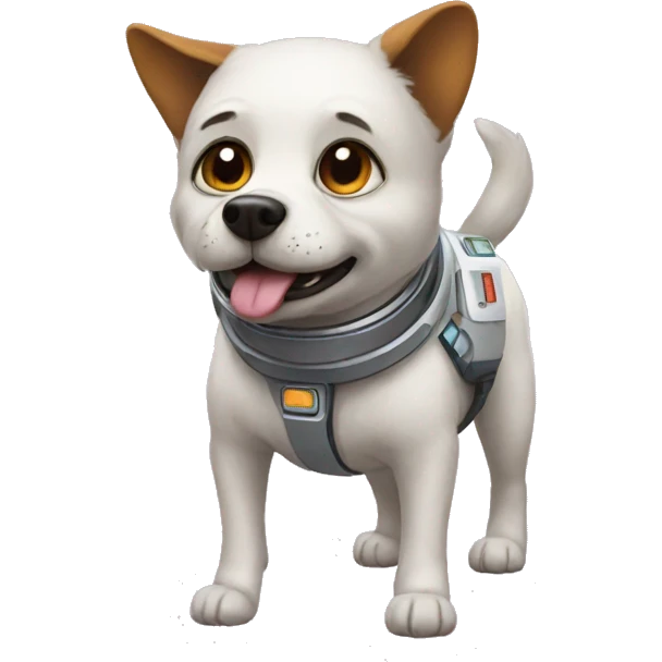 Space dog emoji