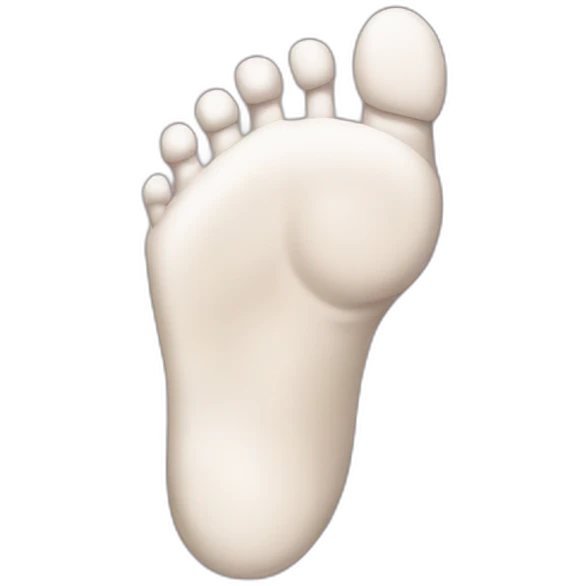 Foot emoji