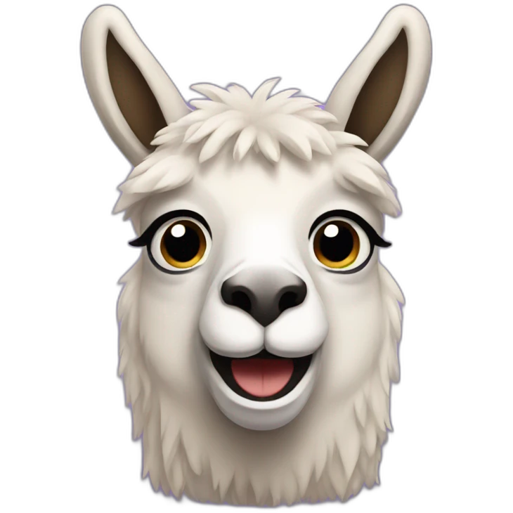 llama nod emoji