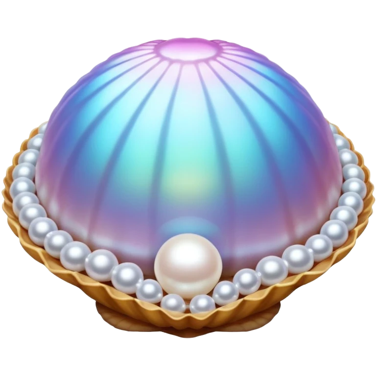 pearls in shells emoji