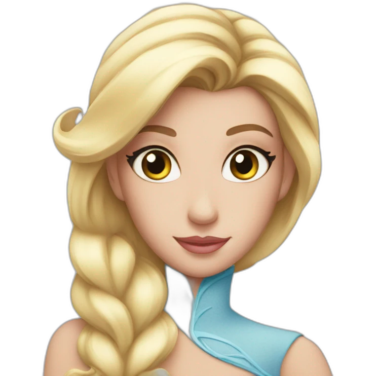 lash and disney princess emoji