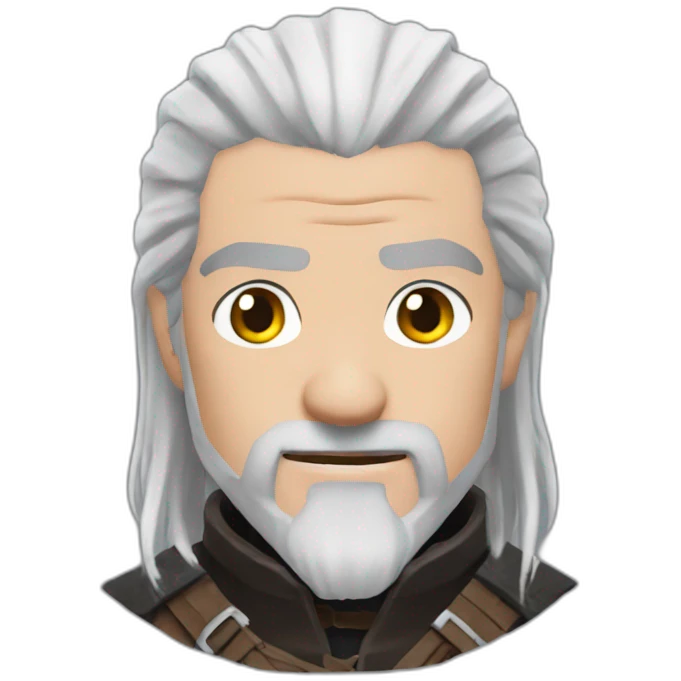 Geralt of Rivia emoji