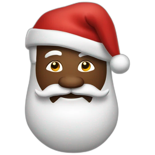 mister T santa clauss emoji