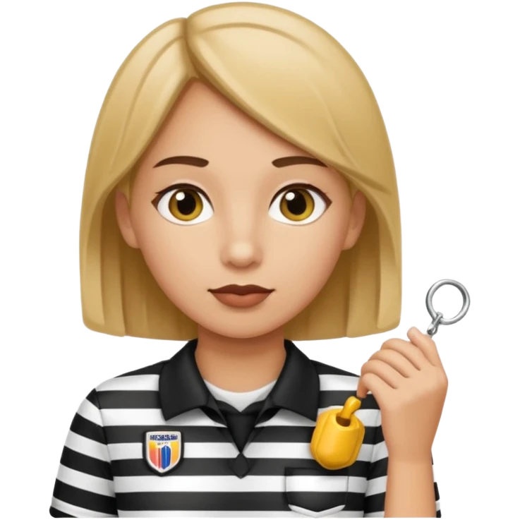 girl referee emoji