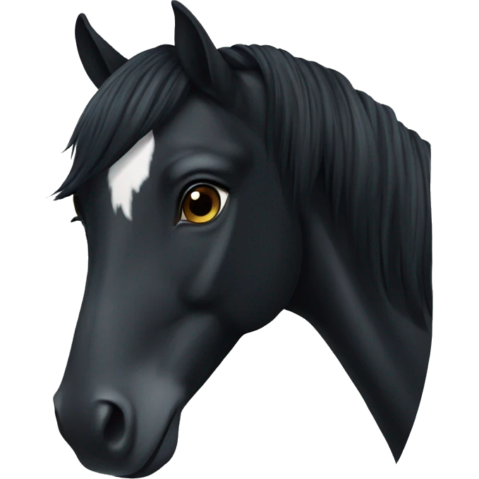black horse emoji