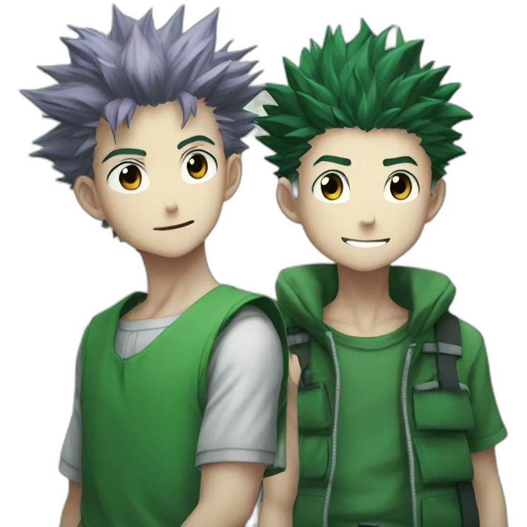 Killua and gon hxh emoji