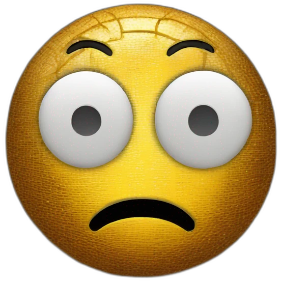 thinking emoji with bitcoin eyes emoji