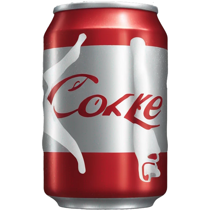 Diet Coke can emoji