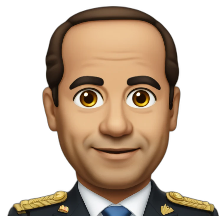 Abdel Fattah El-Sisi emoji