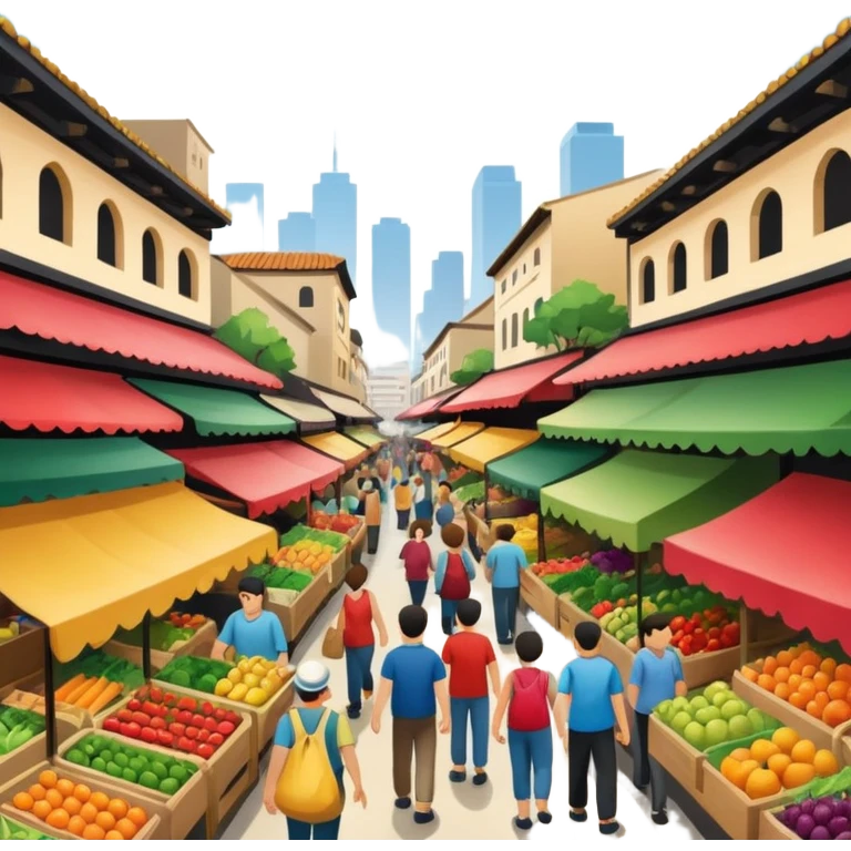 create me a 1920x1080 special market emoji