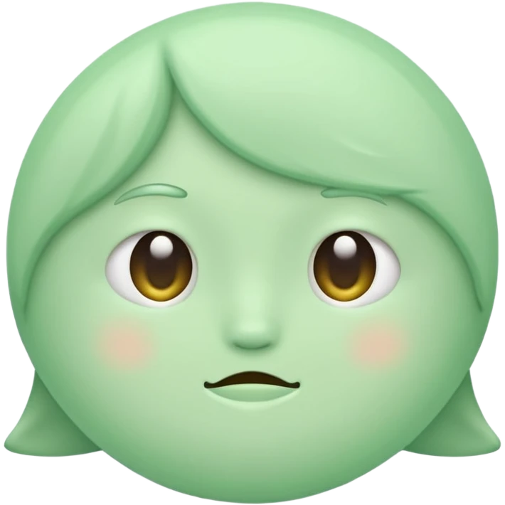 make !  light Green color emoji