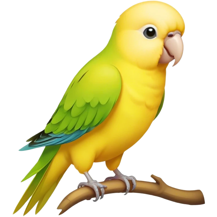 yellow parakeet emoji