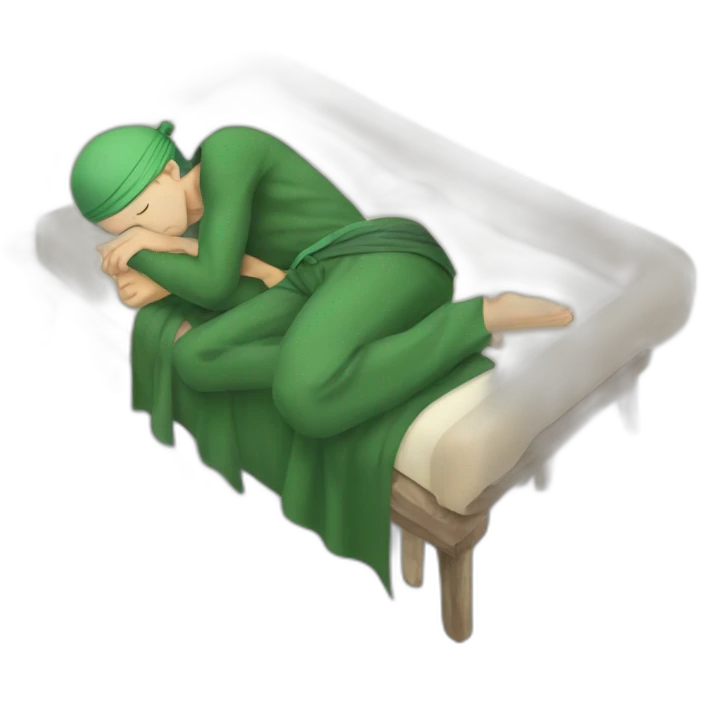 Roronoa zoro sleeping emoji