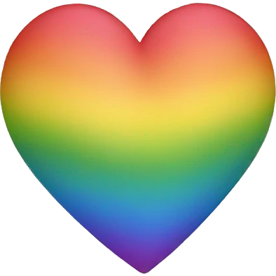 Rainbow Heart emoji