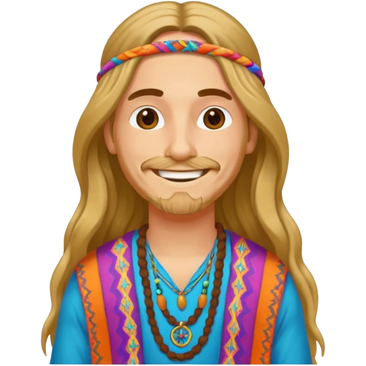 hippie emoji