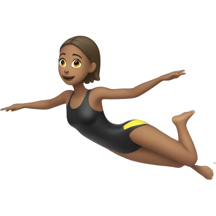 girl scooba diving emoji