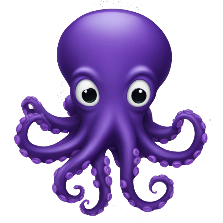 dark purple octopus emoji