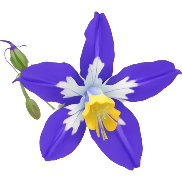 Columbine Flower emoji