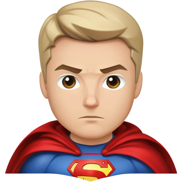 superhero with cape emoji