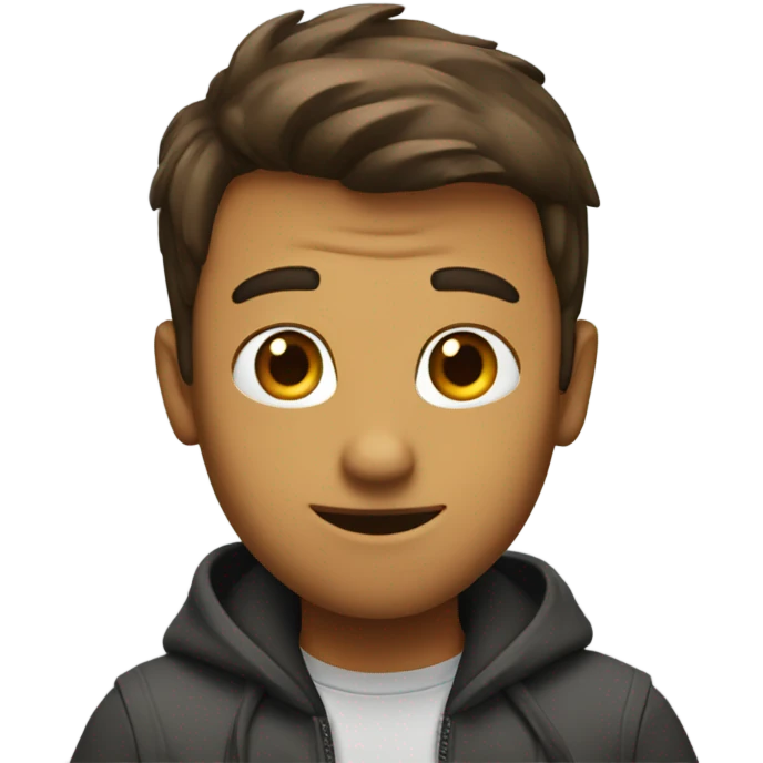 T posing guy  emoji