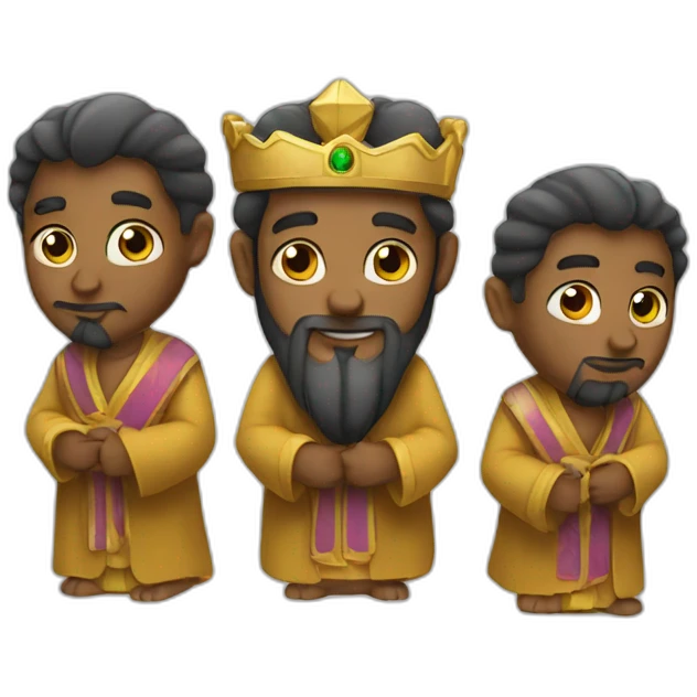 three wise men emoji