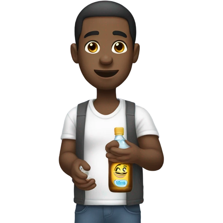 Diddy holding baby oil  emoji