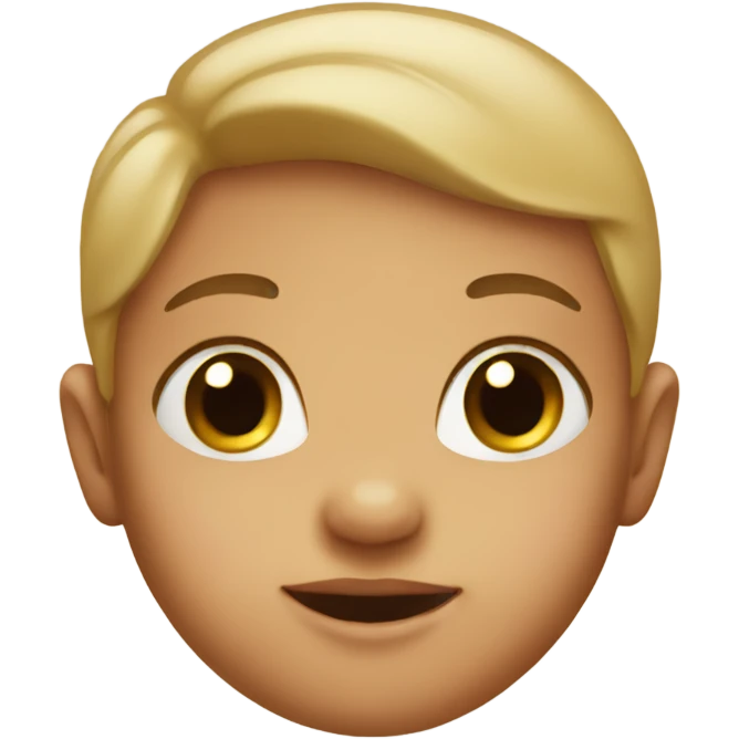 Baby face emoji