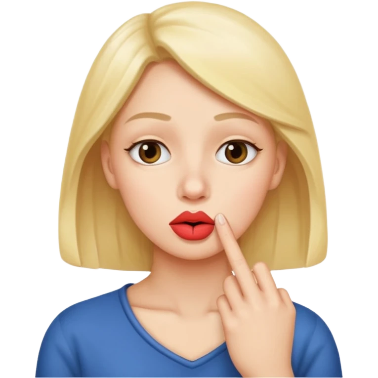 add-a-finger-in-front-of-the-pursed-lips-to-clearly-show-the-shushing-gesture emoji