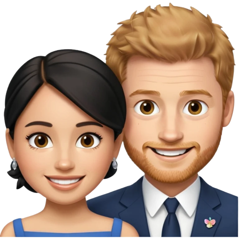 prince harry and megan emoji