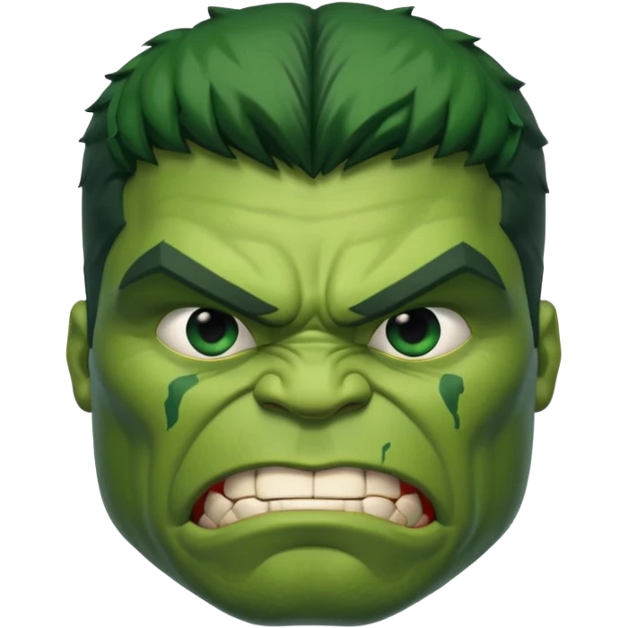 hulk se escondendo do batmam  emoji