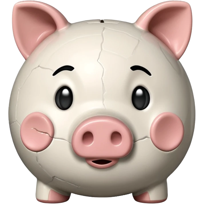 emoji of sad piggy bank] emoji