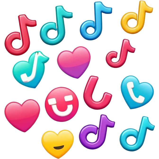 TikTok Verification stickers emoji