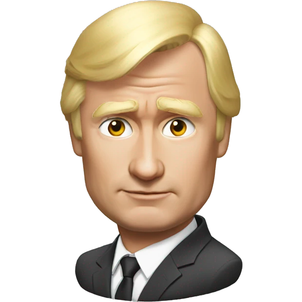 putin with trumps hair style emoji