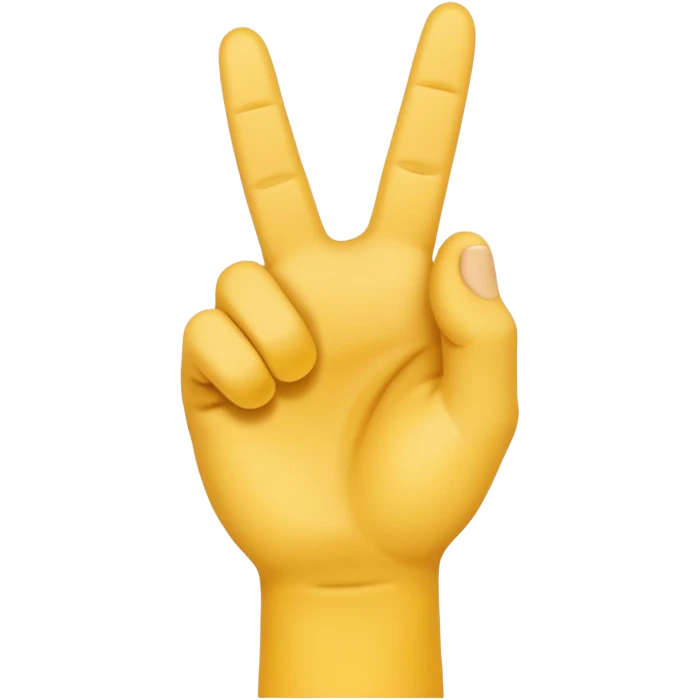Make a YVL hand emoji doing the YVL hand signal emoji