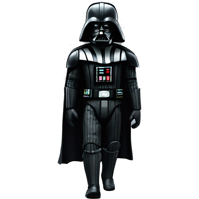 Darth Vader walk emoji