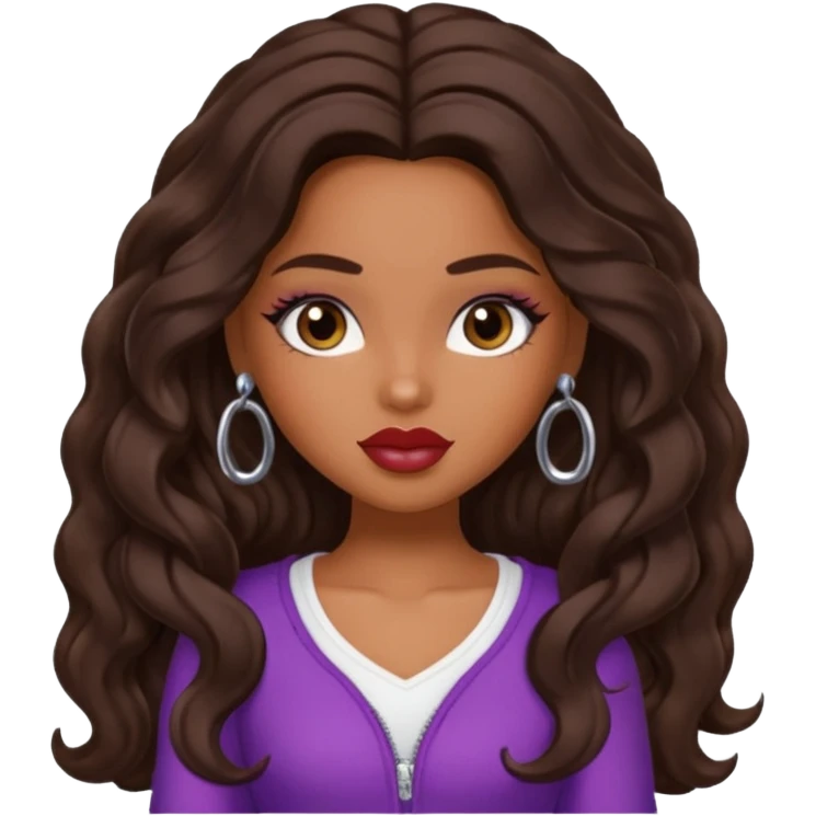 yazmine from bratz emoji
