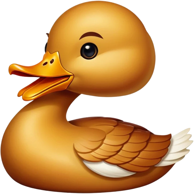 Peking duck with crispy golden skin, Chinese cuisine emoji emoji