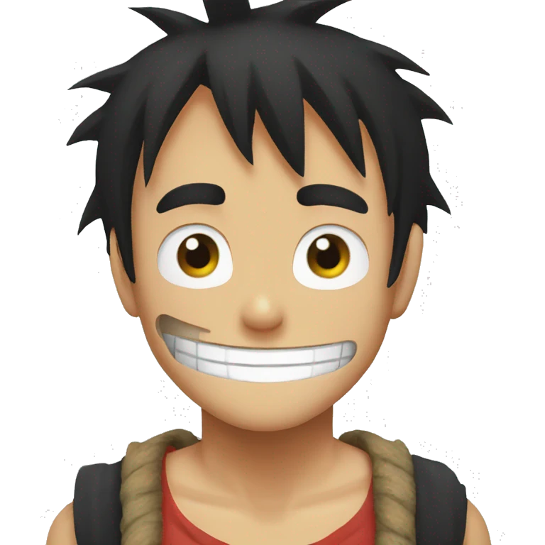 Luffy emoji