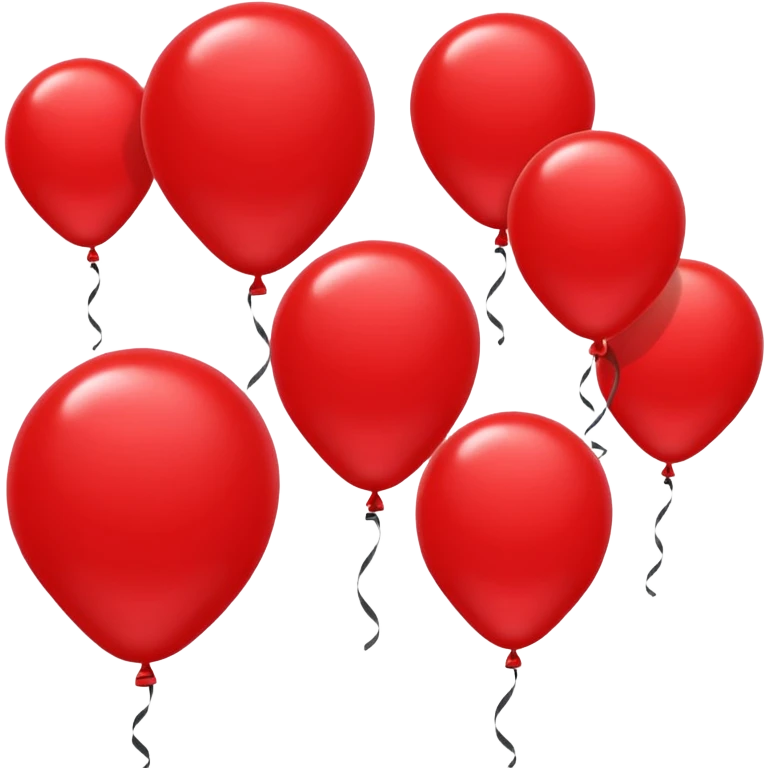 red balloons emoji