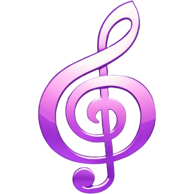glitter symbol music purple cyberpunk emoji