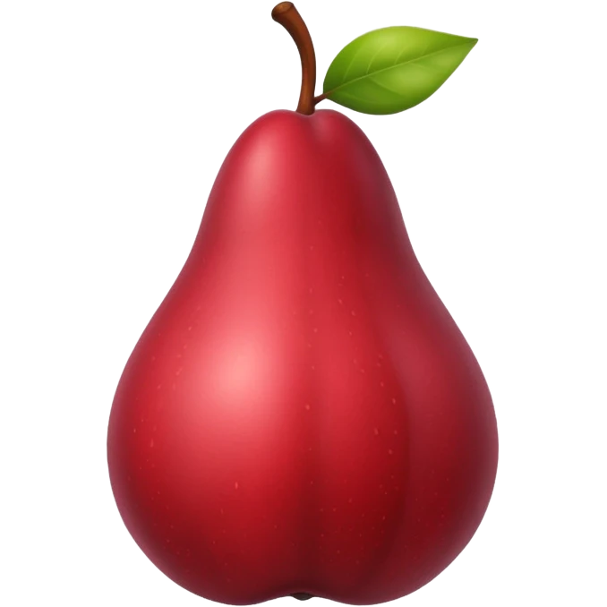 Red Pear emoji