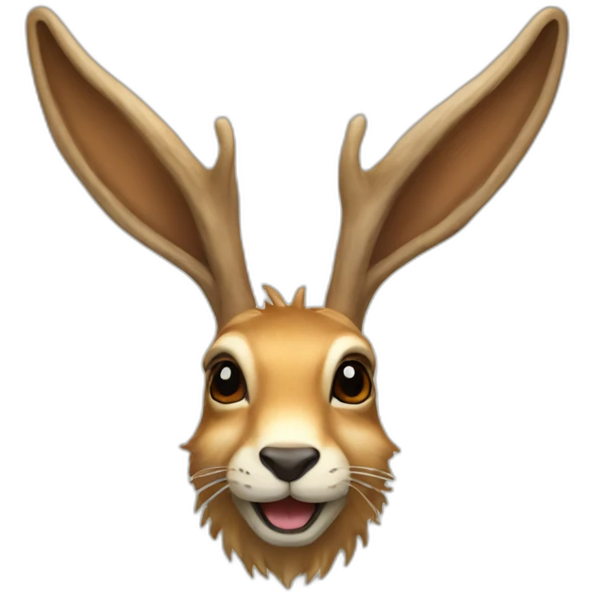 jackalope emoji