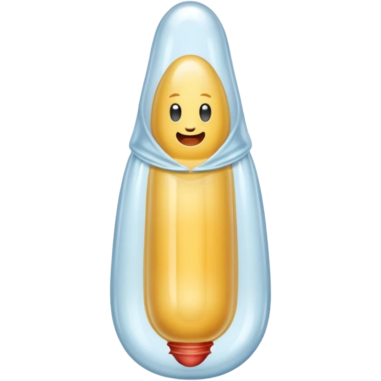 Raw penis condom emoji
